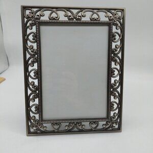 Green Tree Galley Picture Frame 8X6" Pewter Rhinestones Picture Pics 5” x 7”